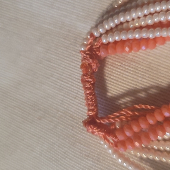 Handmade Coral bracelet - Picture 6 of 6